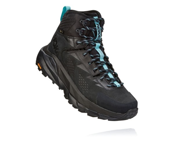 Hoka One One Kaha GORE-TEX Womens UK - Black Walking Boots - KGQSL2139